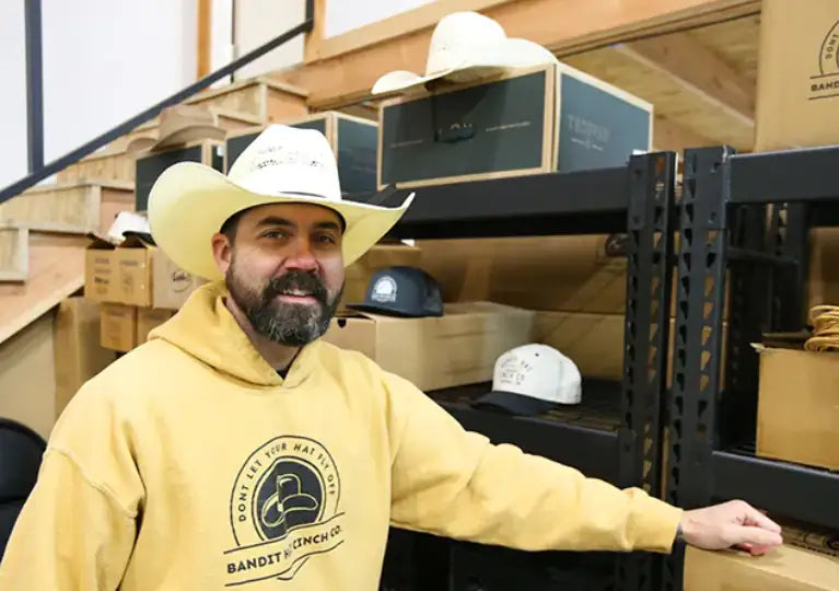 La Pine Dad Creates Innovative Cinch to Keep Cowboy Hats Secure at Rodeo Events