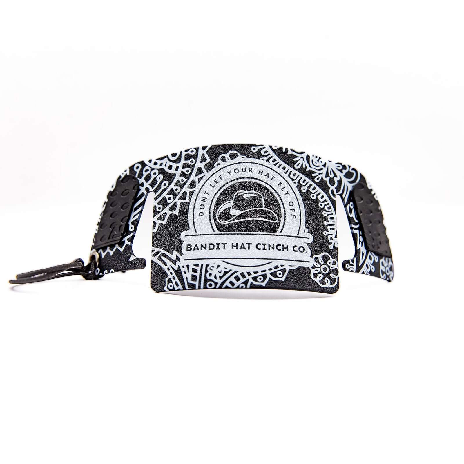 Hat Cinch - Black Paisley