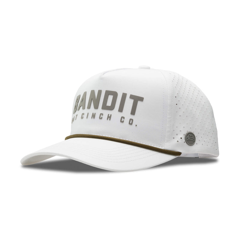 Maverick Bandit Hat Logo View White