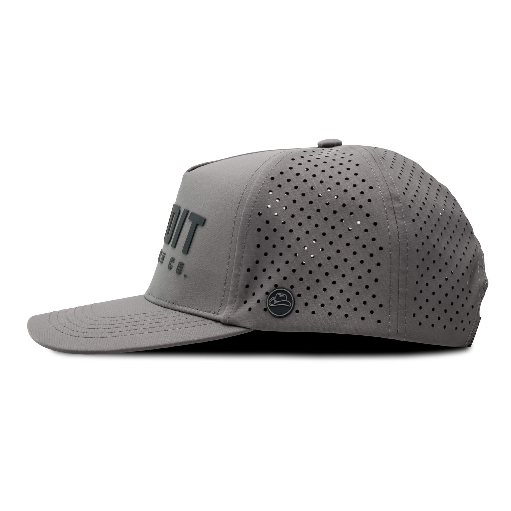 Maverick Bandit Hat Side View Charcoal