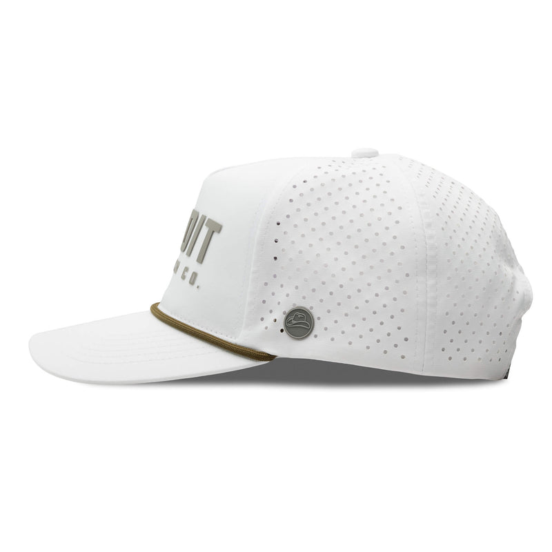 Maverick Bandit Hat Side View White
