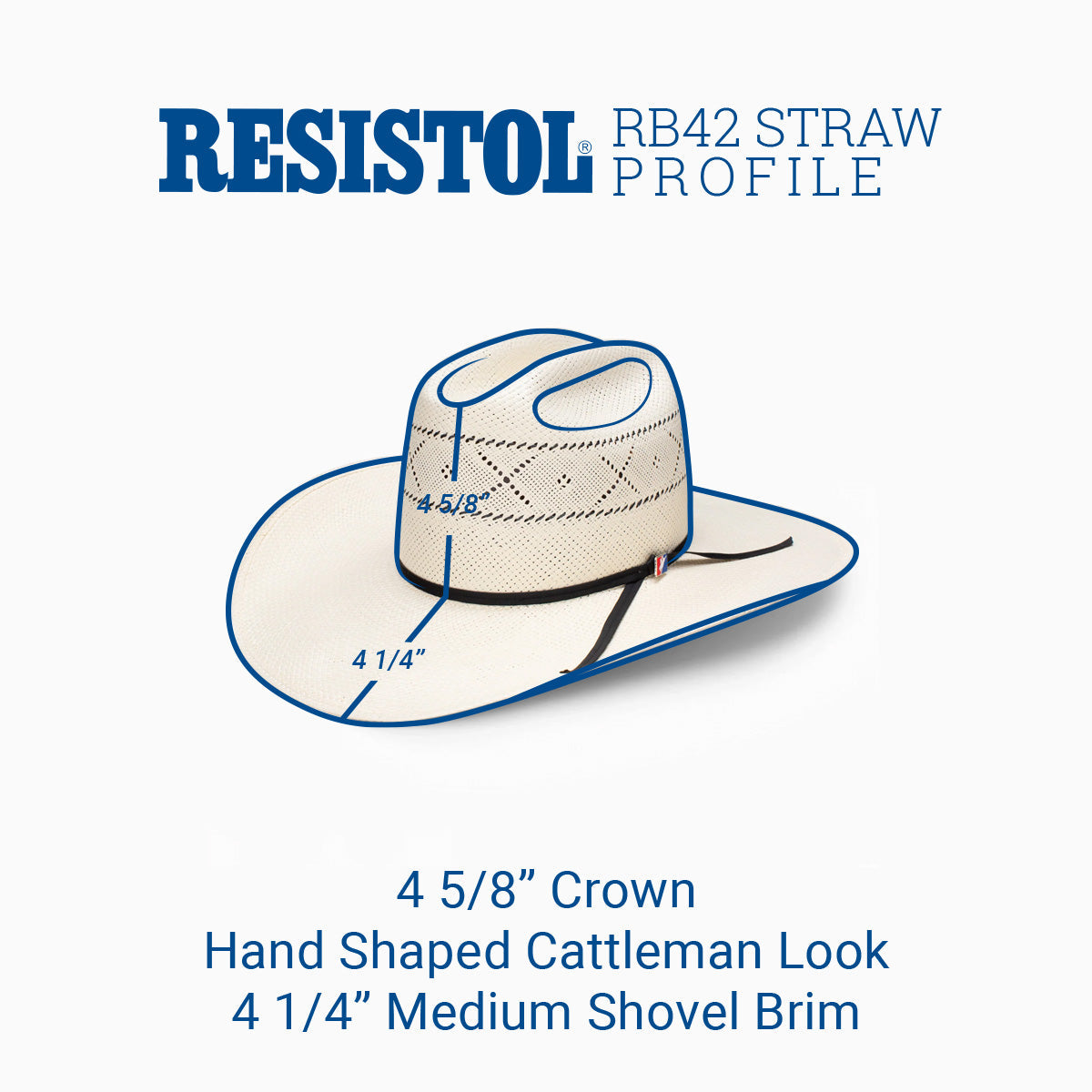 20X Rusty - Wright Western Cowboy Hat