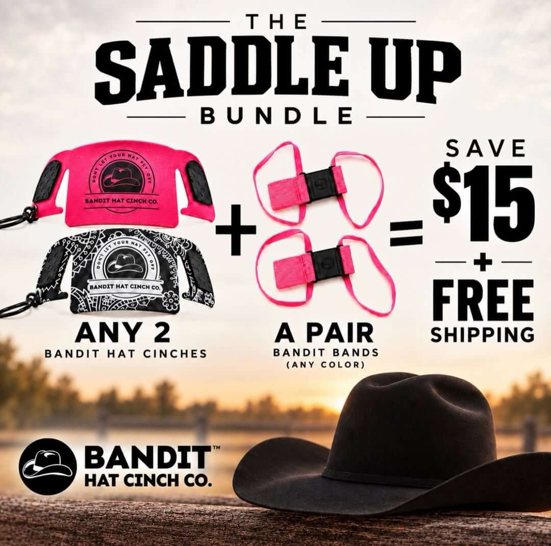 Saddle Up Bandit Hat Cinch Bundle